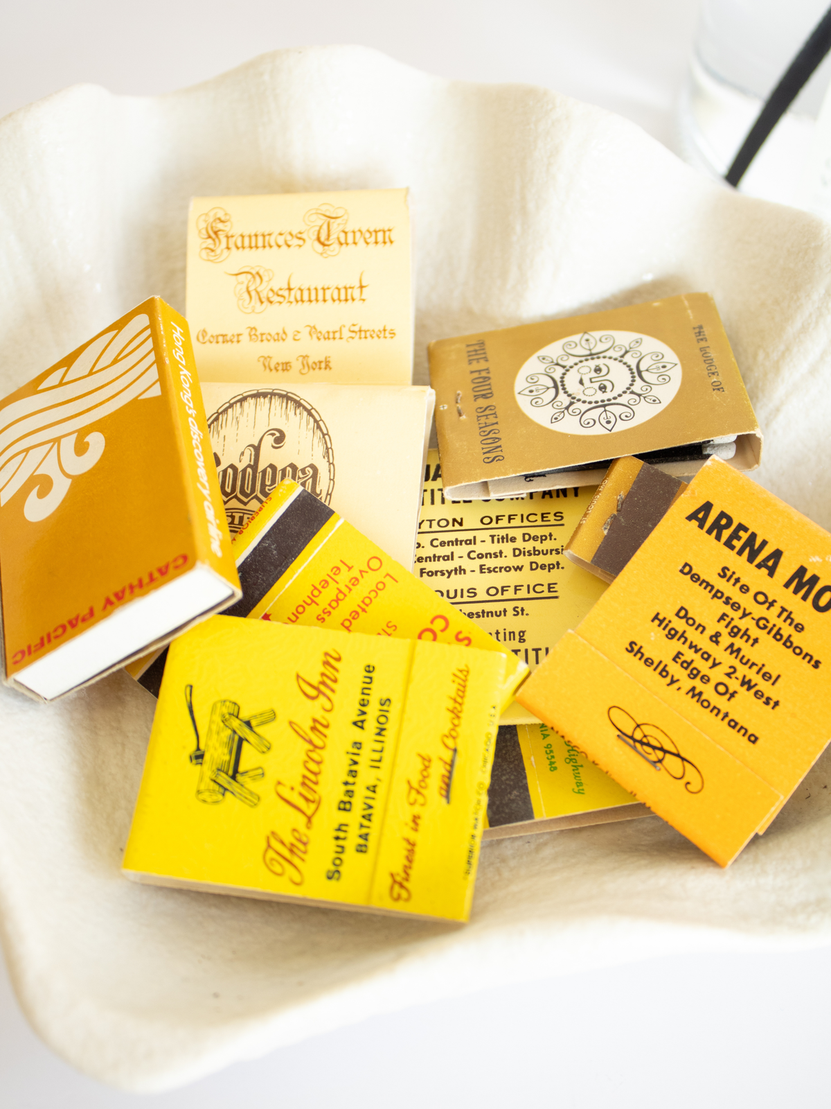 Vintage Matchbooks