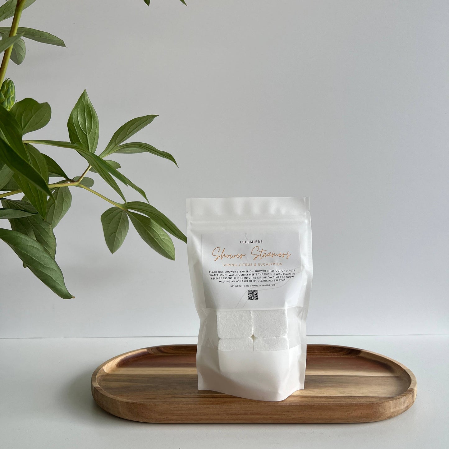 Spring Citrus Shower Steamers: Mini White