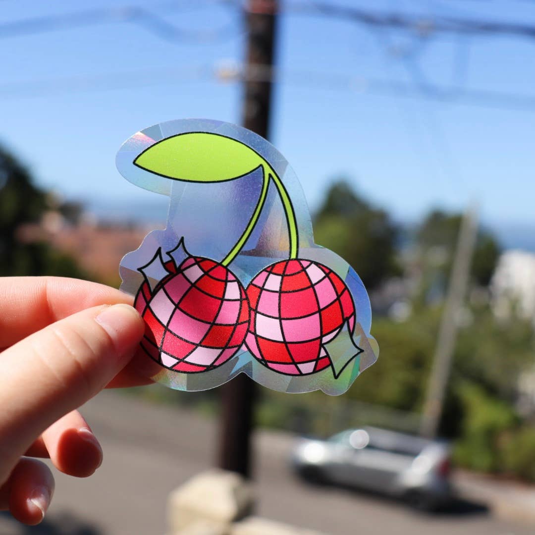 Mini Disco Cherries Suncatcher