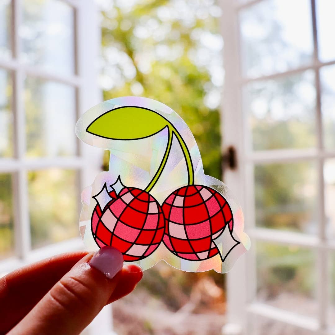 Mini Disco Cherries Suncatcher