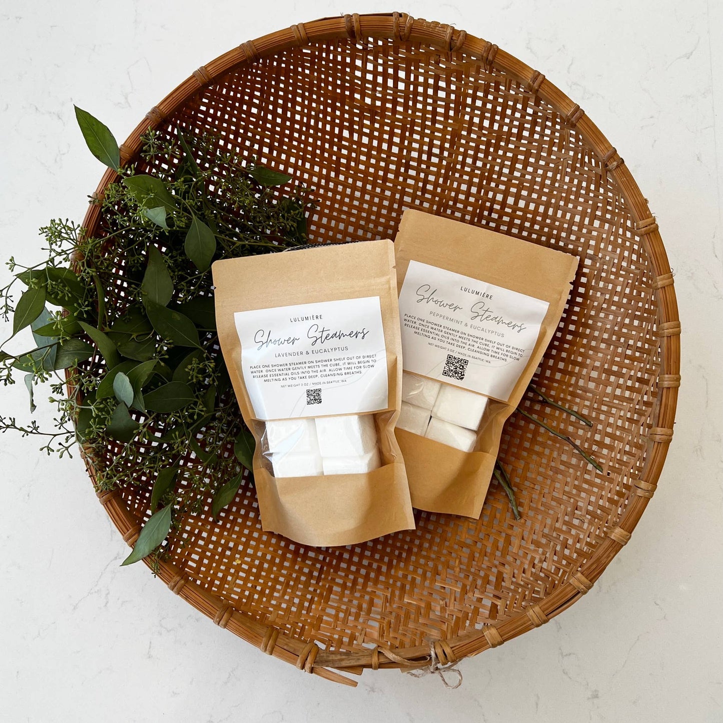 Mini Peppermint & Eucalyptus Shower Steamers