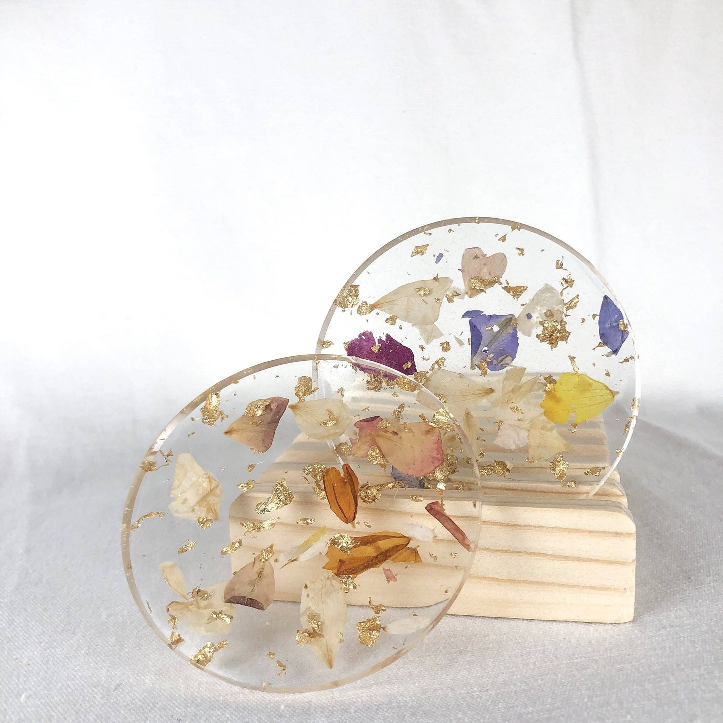 Flower Petal Coasters