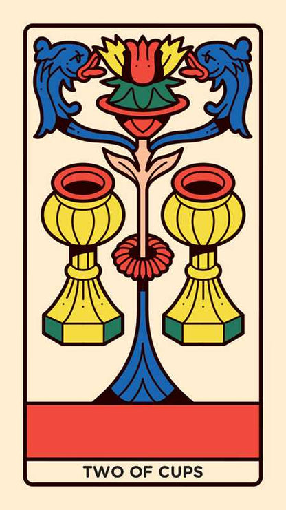 Mini Tarot de Marseille by Nicolas Galkowski
