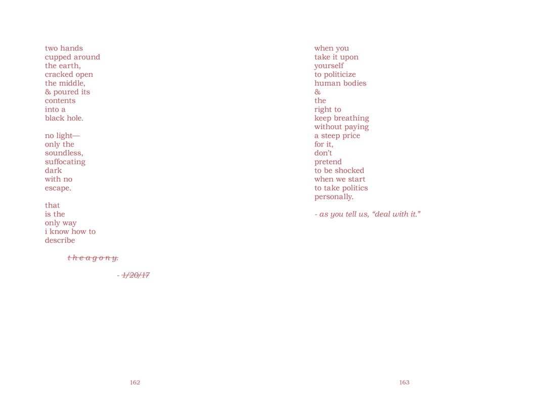 Witch doesn't burn in this one by Amanda  Lovelace
