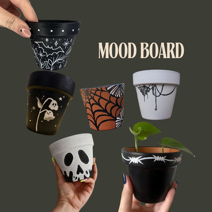 Spooky paint & sip