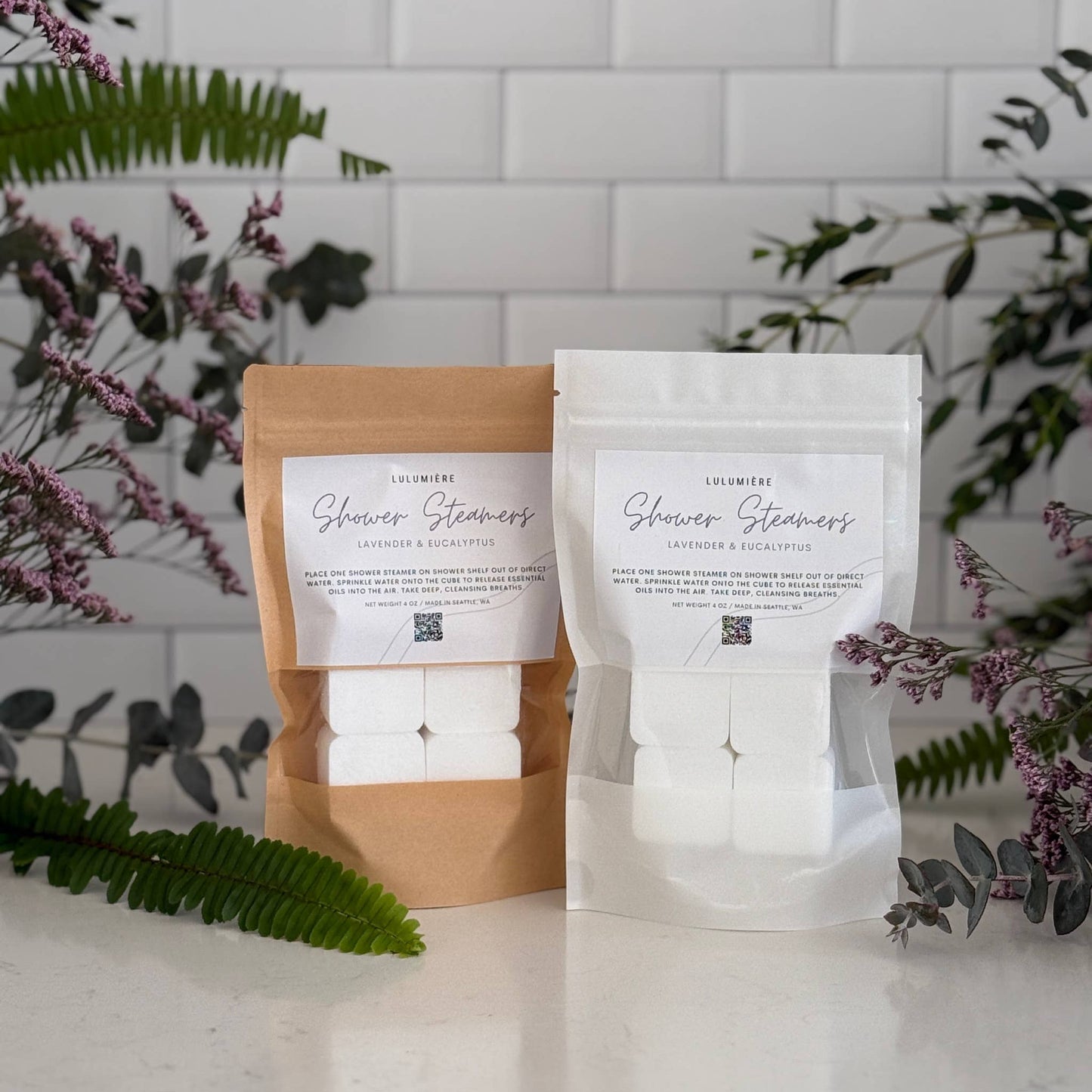 Mini Lavender & Eucalyptus Shower Steamers