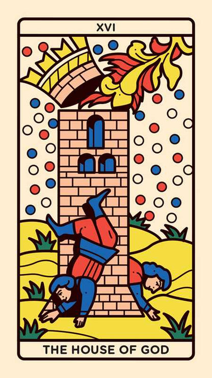 Mini Tarot de Marseille by Nicolas Galkowski