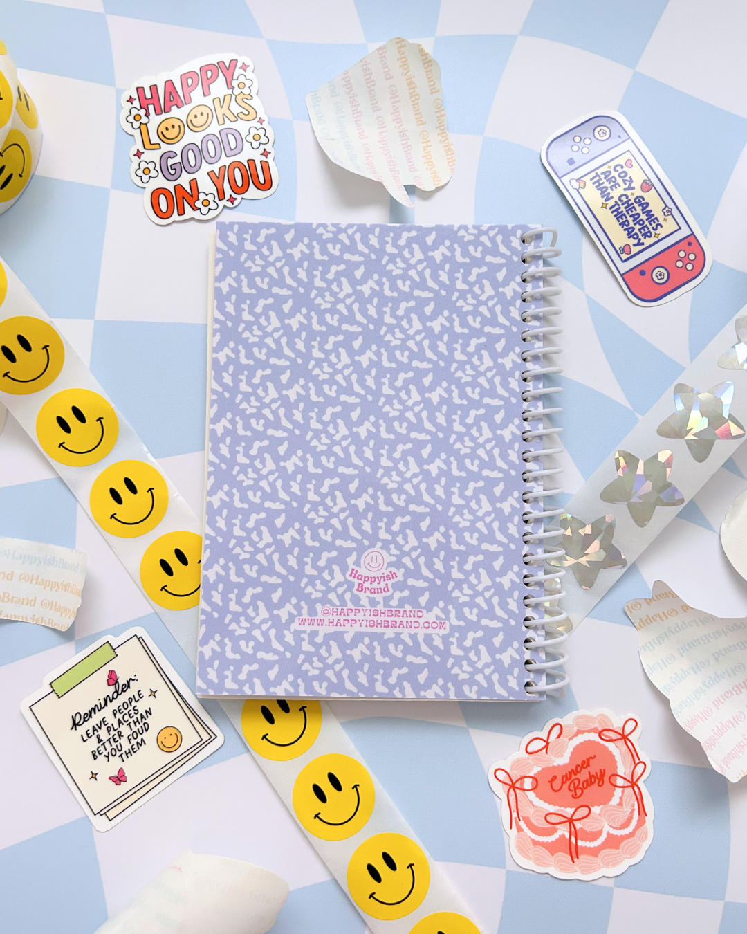 Composition Notebook Themed - Sticker Book / Sticker Binder