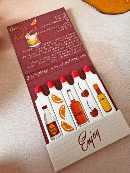 Old Fashioned Matchbook