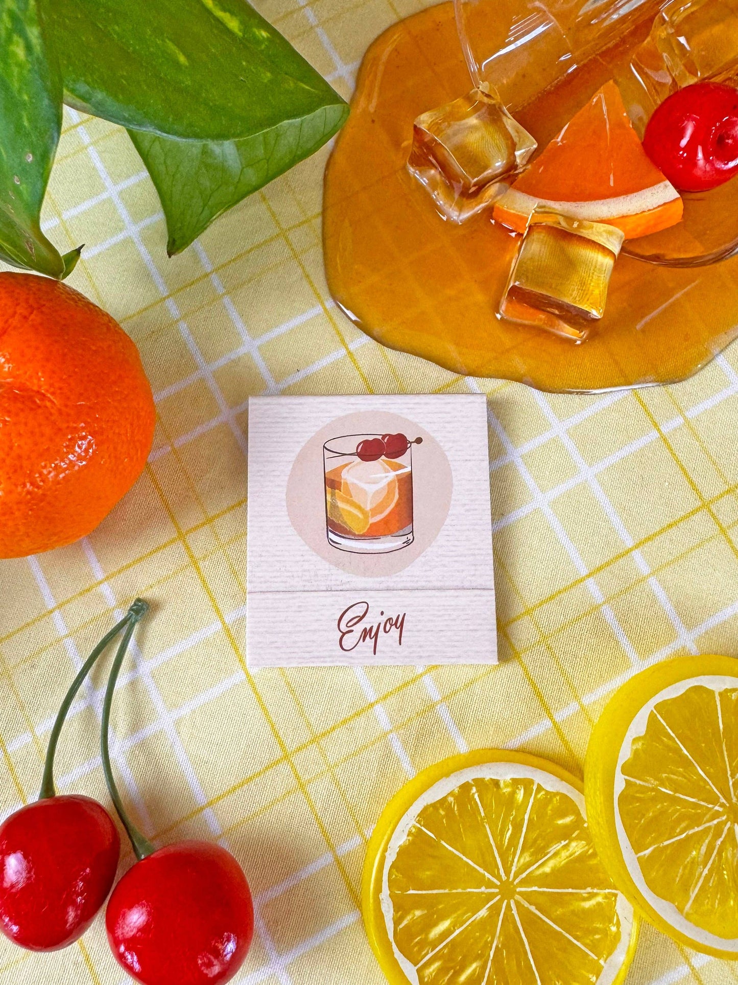 Old Fashioned Matchbook