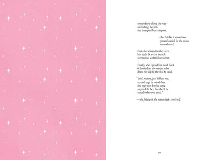 She followed the moon back to herself by Amanda  Lovelace