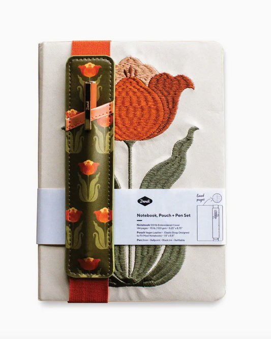 Tulip notebook + pen set