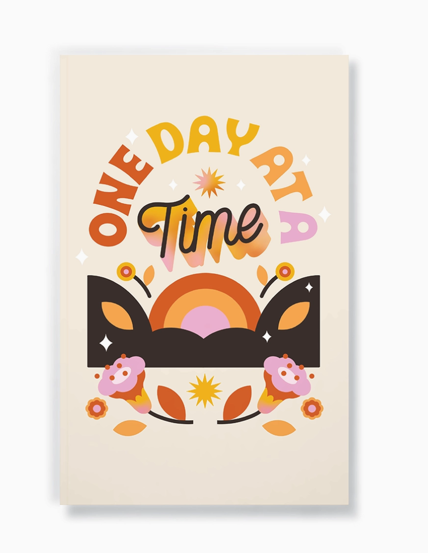 One day lined notebook