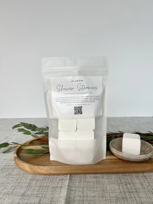 Mini Peppermint & Eucalyptus Shower Steamers