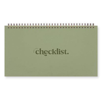 Weekly To Do Checklist Undated Weekly Planner