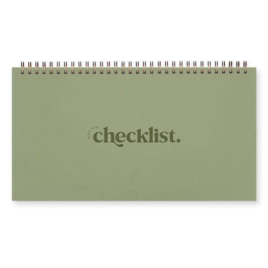 Weekly To Do Checklist Undated Weekly Planner