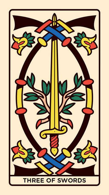Mini Tarot de Marseille by Nicolas Galkowski