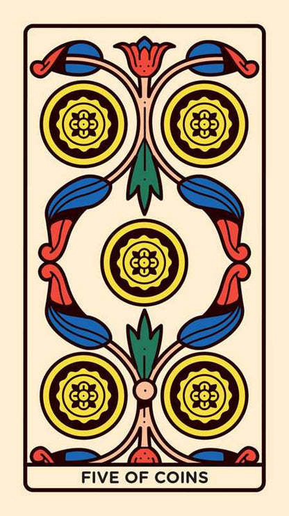 Mini Tarot de Marseille by Nicolas Galkowski