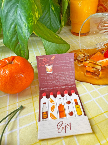 Old Fashioned Matchbook