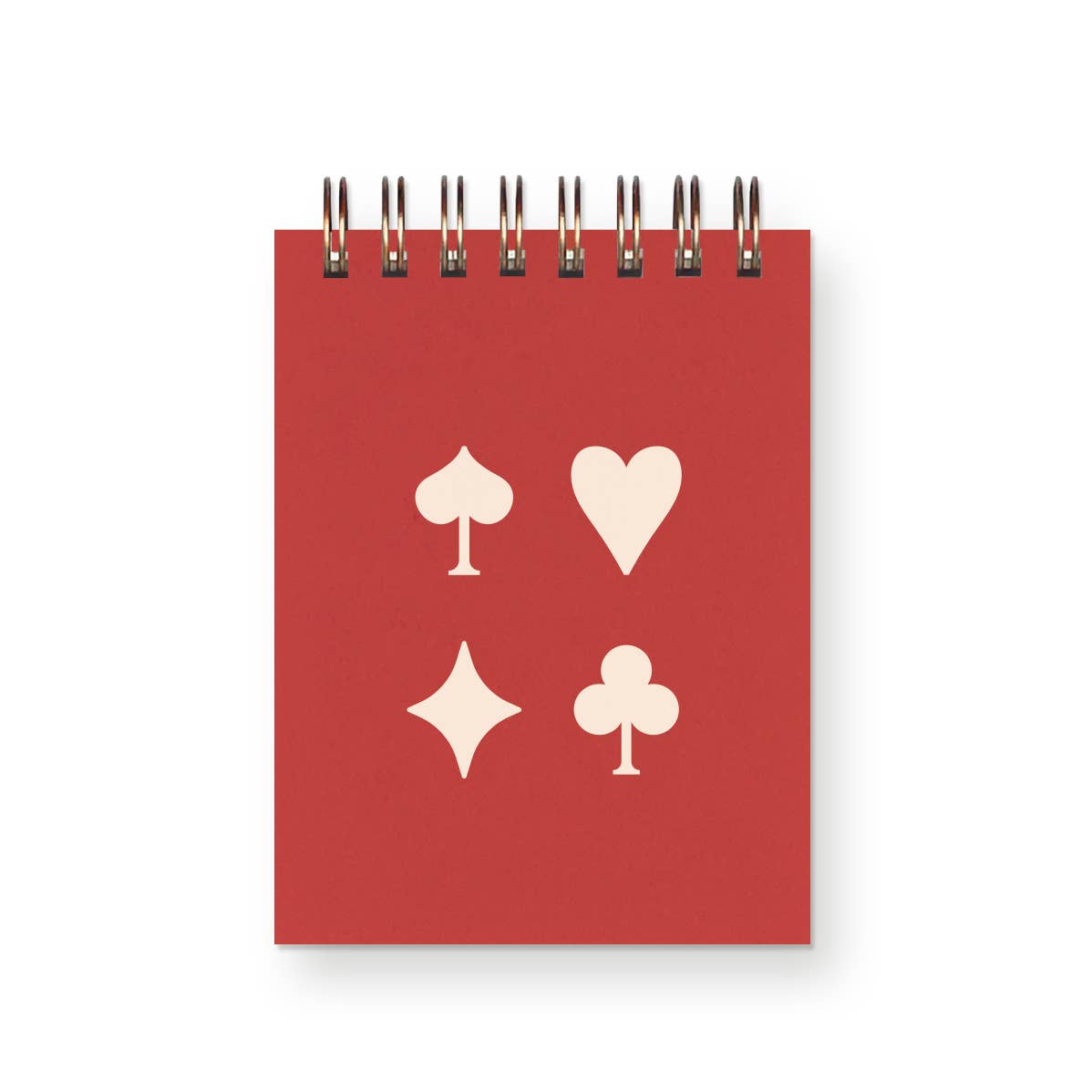 Playing Card Suite Mini Jotter Notebook