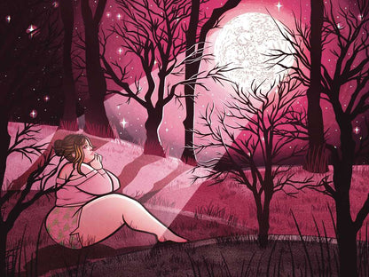 She followed the moon back to herself by Amanda  Lovelace