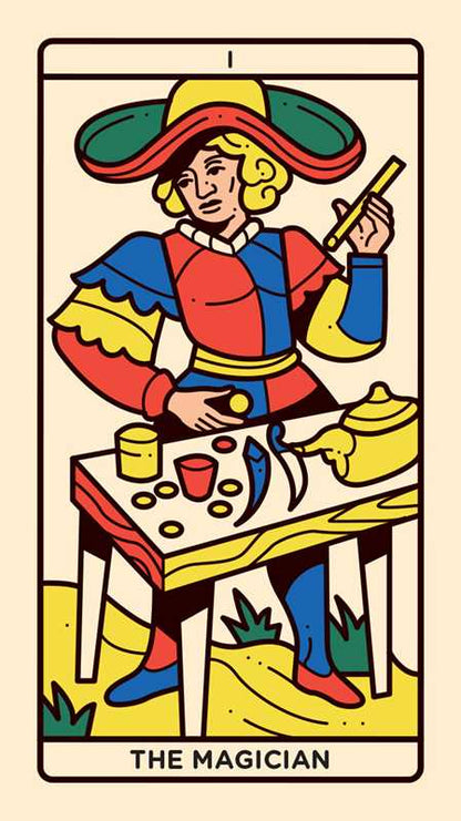 Mini Tarot de Marseille by Nicolas Galkowski