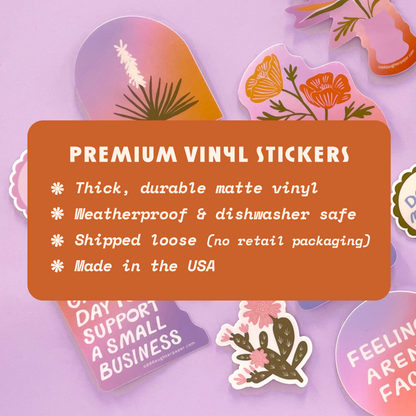 Prickly Pear - Vinyl Sticker