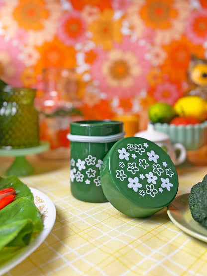 Vintage Blossom Jar