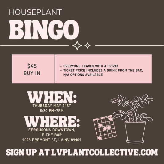 Houseplant Bingo 5/21