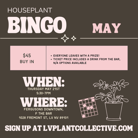 Houseplant Bingo 5/21