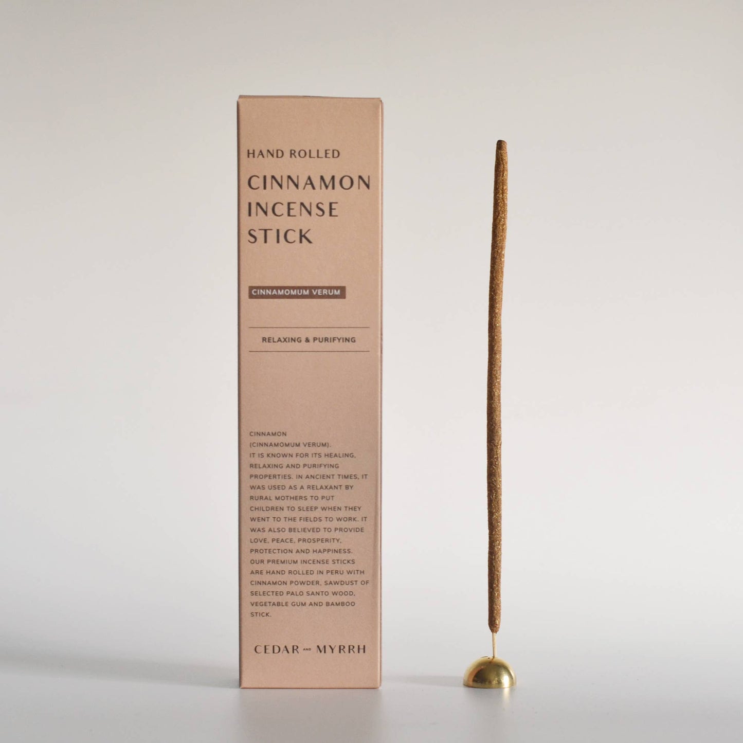 Assorted hand rolled incense (cedar+myrrth)