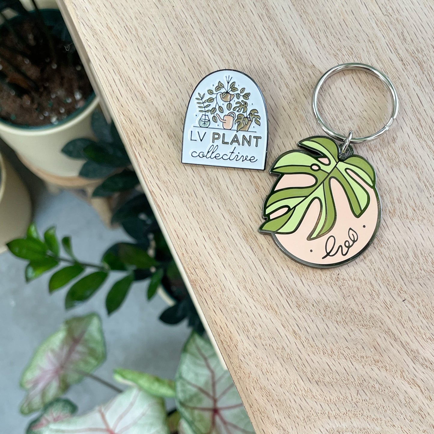 Plant Collective Pin/Keychain
